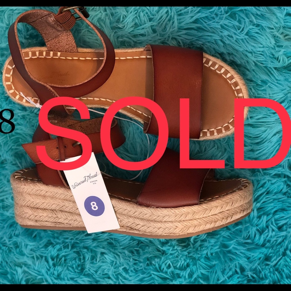 Brown espadrilles